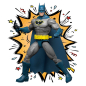 Preview: Batman breit Stehend mit direktem Blickkontakt