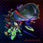 Preview: Pokémon Tech-Sticker mit Mega-Zygarde EX Illustration