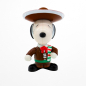Preview: Snoopy Sammlerfigur „Mexiko“ (Peanuts) aus Kunststoff – Frontansicht