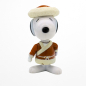 Preview: Snoopy Sammlerfigur „Mongolei“ (Peanuts) aus Kunststoff – Frontansicht