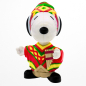 Preview: Snoopy Sammlerfigur „Peru“ (Peanuts) aus Kunststoff – Frontansicht