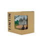 Preview: Außenverpackung der Tasse mit "Tintin" Logo