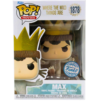 Funko POP Max 1878 Wo die wilden Kerle wohnen Figur Vorderseite mit Verpackung