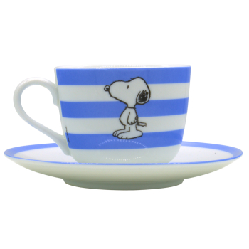 Best of Snoopy Tasse auf dem Unterteller