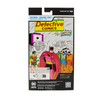 DC Mulitverse Batman Orange Suit - Rückseite