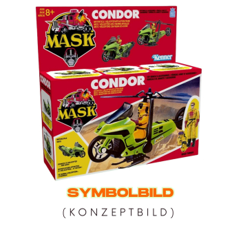 M.A.S.K. Condor mit Brad Turner Figur – Retro-Fahrzeug 2025
