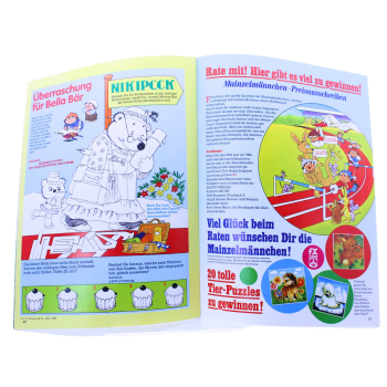 Mainzelmännchen Magazin Nr. 3 (1986) – Der Pullover mit dem Wackelohr | Bastei Verlag | Hoppla-Stuff