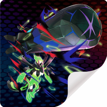 Pokémon Tech-Sticker mit Mega-Zygarde EX Illustration
