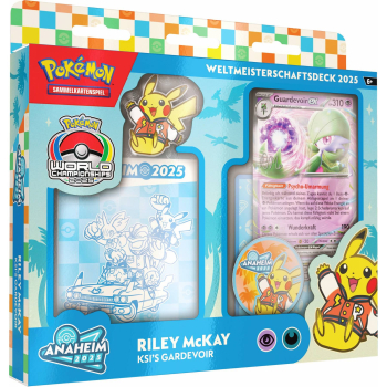Pokémon WM-Deck 2025 Riley McKay Gardevoir Vorderansicht