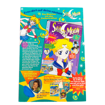 Sailor Moon - das Mädchen mit den Zauberkräften Magazin Nr. 4 (1999)