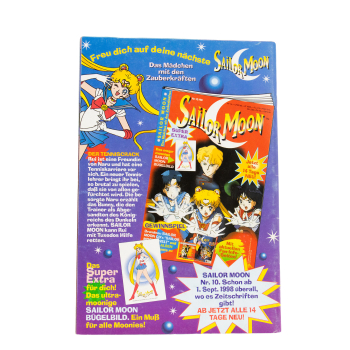 Sailor Moon Magazin Nr. 9/98 Rückseite