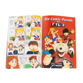 Sailor Moon Magazin Nr. 9/98 geöffnete Innenseiten