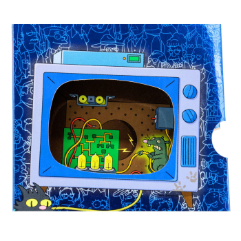 Die Simpsons Staffel 4 DVD Box Innenansicht