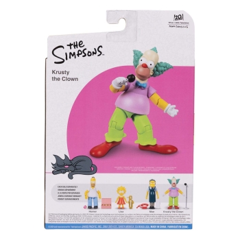 The Simpsons Actionfigures "Krusty the Clown" (Wave 2) von Jakks