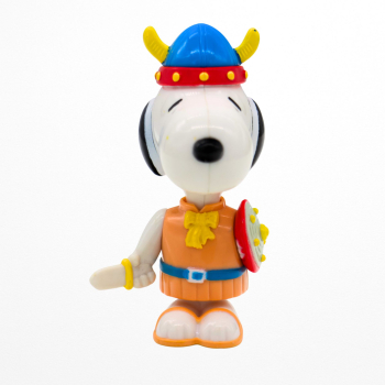 Snoopy Sammlerfigur „Norvegen“ (Peanuts) aus Kunststoff – Frontansicht