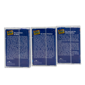 Die drei Kassetten Rückansicht