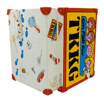 Koffer offen Rückenansicht