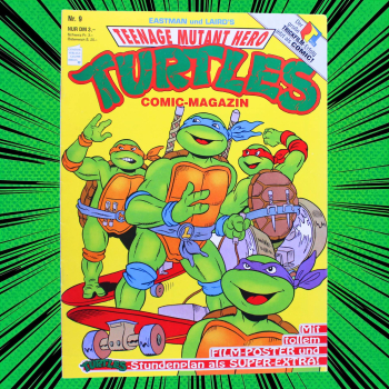 Teenage Mutant Hero Turtles Comic Nr. 9 (Condor 1991) kaufen | Deutsches Original bei Hoppla Stuff