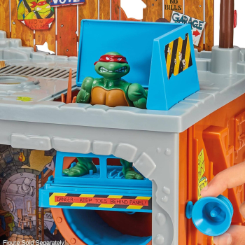 TMNT Secret Sewer Lid Playset Retro 2025 von Playmates | Neu & OVP kaufen