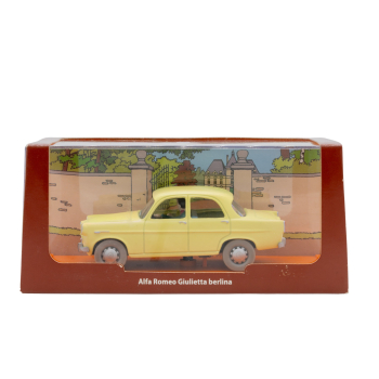 Tim und Struppi VW Alfa Romeo Giulietta Berlina Ansicht seitlich