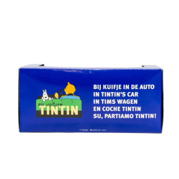 Tim und Struppi Lincoln Torpedo Verpackung hinten