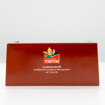 Tim und Struppi VW Alfa Romeo Giulietta Berlina Verpackung Rückseite