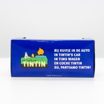 Tim und Struppi Lincoln Torpedo Verpackung hinten