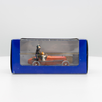 Tim und Struppi Der rote Rennwagen Ansicht vorne