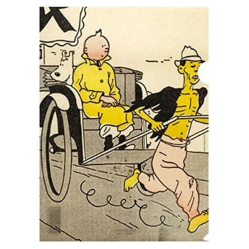 Dokumentenhülle "Der Blaue Lotos - Rikscha"