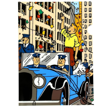 Dokumentenhülle "Tim in Amerika - Parade"