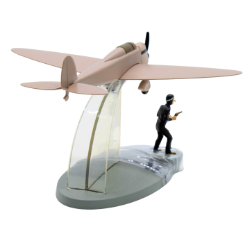 Tim und Struppi Das beige Flugzeug der Fälscher von "Die schwarzen Insel"