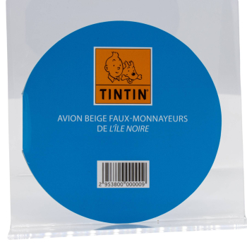 Tim und Struppi Das beige Flugzeug der Fälscher von "Die schwarzen Insel"