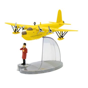 Tim und Struppi Das gelbe Wasserflugzeug aus "Die sieben Kristallkugeln"