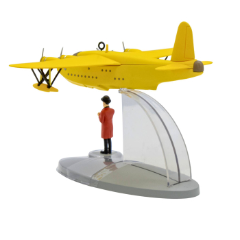 Tim und Struppi Das gelbe Wasserflugzeug aus "Die sieben Kristallkugeln"