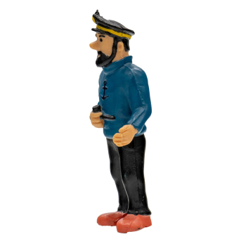Tim & Struppi PVC Figur Kapitän Haddock mit Pfeife 8,5 cm