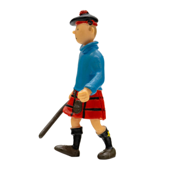 Tim & Struppi PVC Figur Tim im schottischen Kilt 9 cm