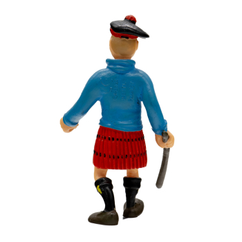 Tim & Struppi PVC Figur Tim im schottischen Kilt 9 cm