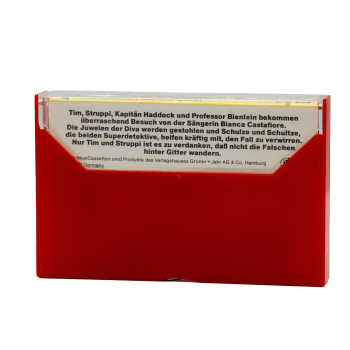 Tim & Struppi Hörspiel Kassette Folge 6 Die Juwelen der Sängerin Cover