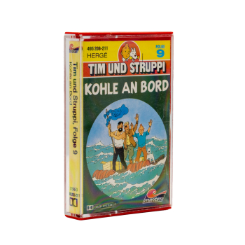 Tim & Struppi Hörspiel Kassette Folge 9 Kohle an Bord Cover