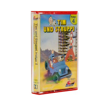 Tim & Struppi Hörspiel Kassette Folge 4 Reiseziel Mond Cover