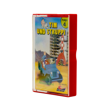 Tim & Struppi Hörspiel Kassette Folge 4 Reiseziel Mond Cover