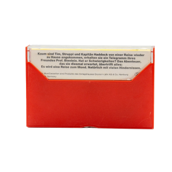 Tim & Struppi Hörspiel Kassette Folge 4 Reiseziel Mond Back Cover