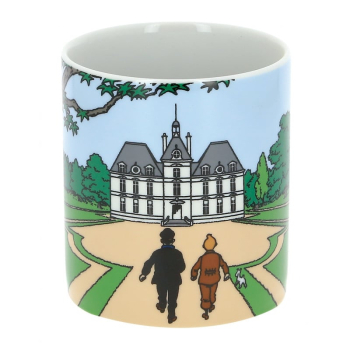 Tim und Struppi Schloss Mühlenhof Tasse 1