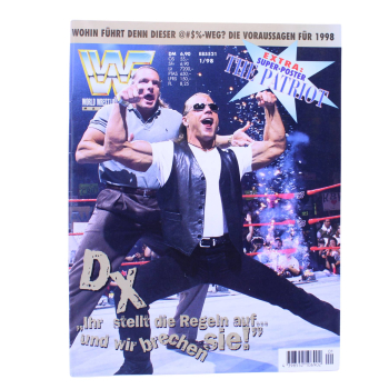 WWF Magazin 1/1998 | D-Generation X | Inkl. Poster | hoppla-stuff.de