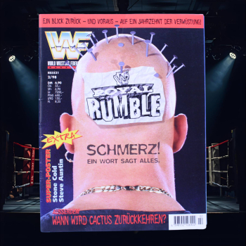 WWF Magazin 2/1998 | Stone Cold Poster | Survivor Series | hoppla-stuff.de