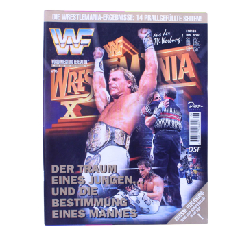 WWF WWE Magazin Nr. 6 (1996) Dino Verlag | Shawn Michaels WrestleMania 12 | Hoppla Stuff