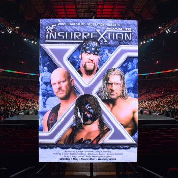 WWF/WWE Souvenir Programme Road to Insurrextion 2002