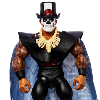 WWE Superstars Papa Shango – Retro Actionfigur mit Voodoo-Zubehör | Mattel 2022