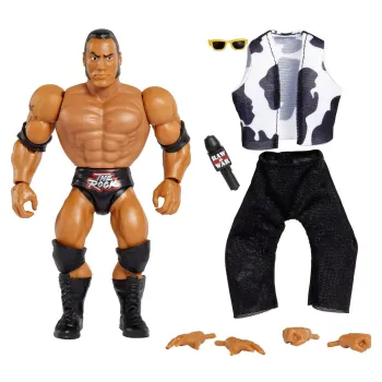 WWE Superstars The Rock – Retro Actionfigur Attitude Era | Mattel 2023
