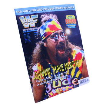 WWF Magazin Nr. 10 (1997) – Dude Love Cover & Brakus Poster | Dino Verlag | Hoppla-Stuff